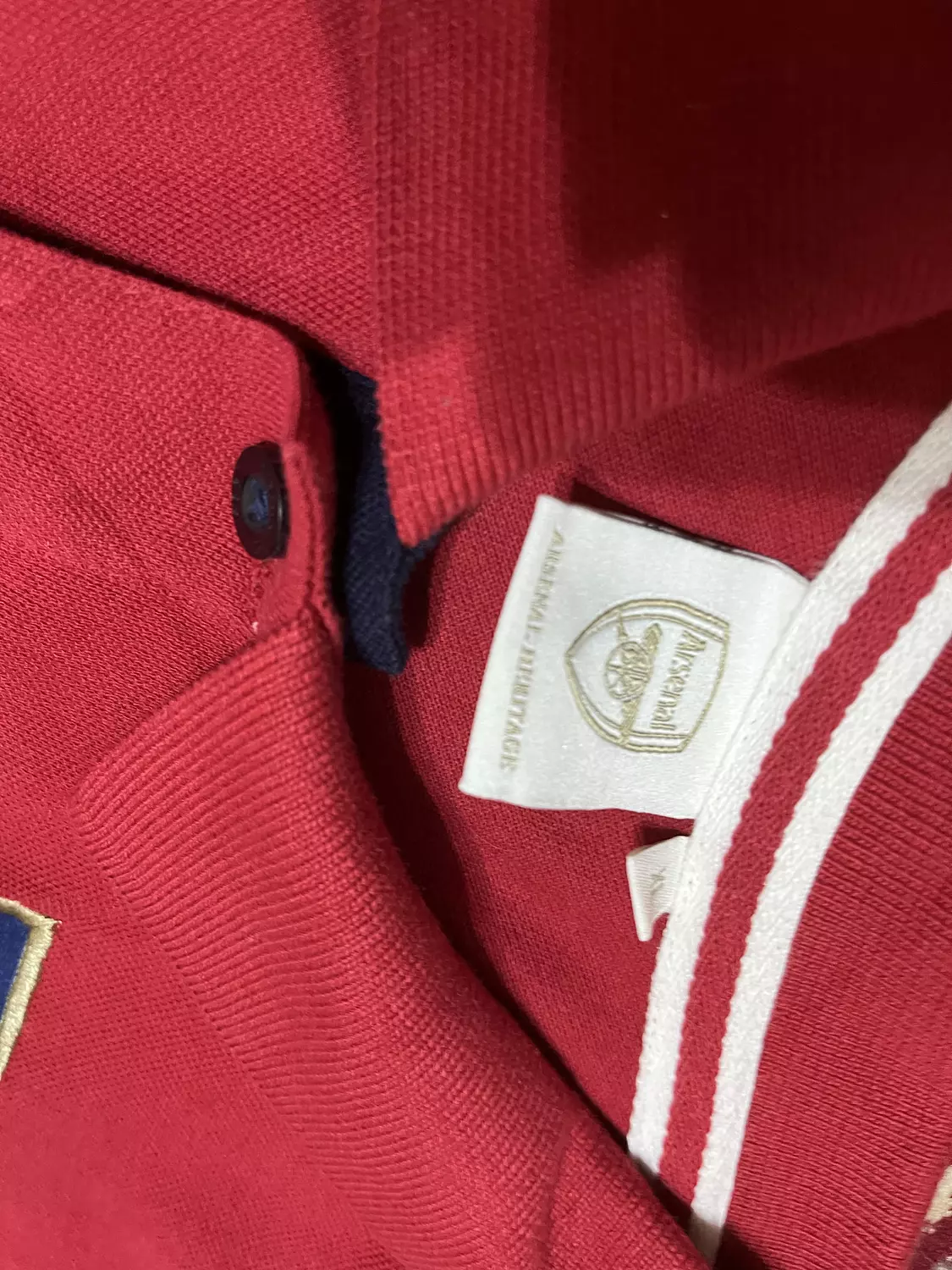 Arsenal Retro Polo Tshirt 2