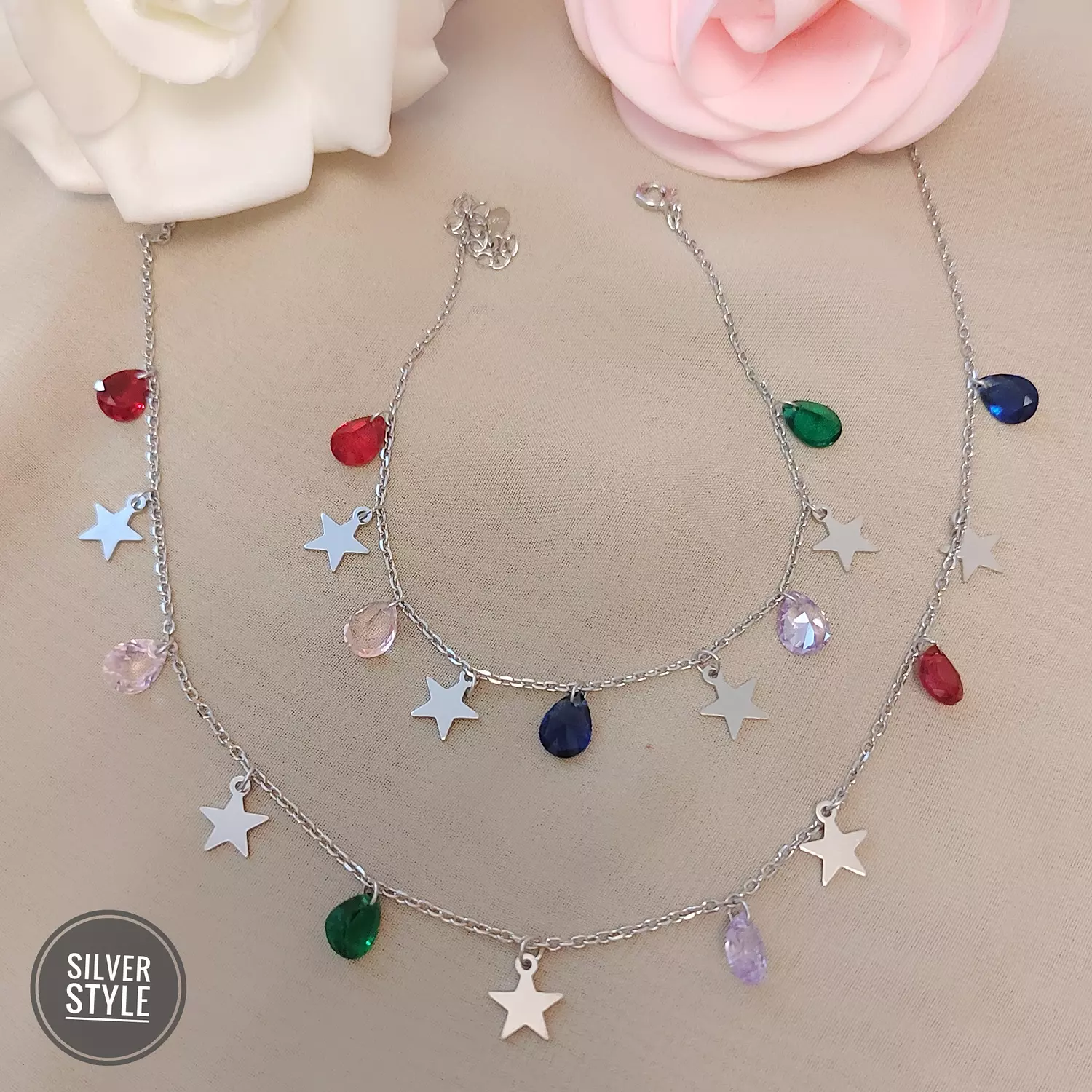 Stars Collier & Bracelet  1