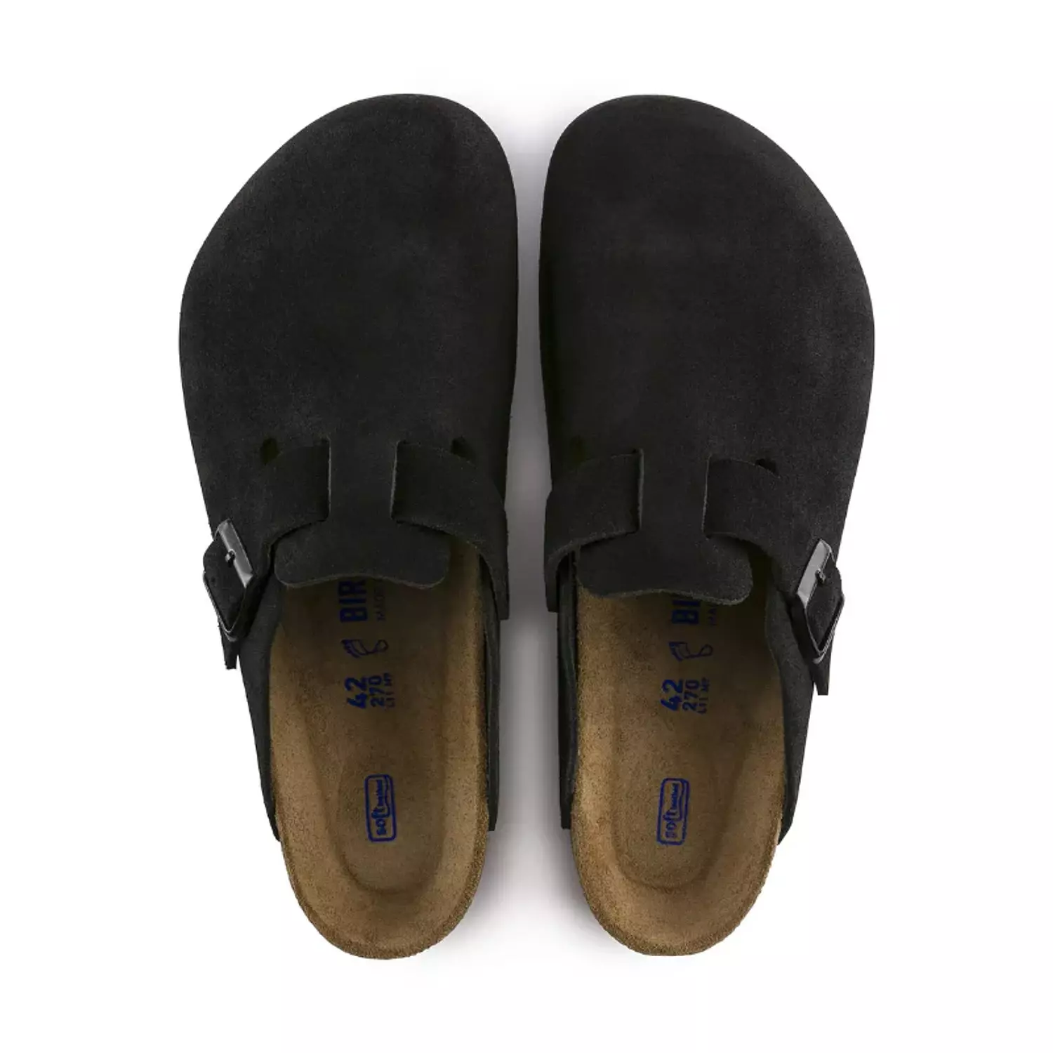 Birkenstock Boston Soft Footbed Black 3