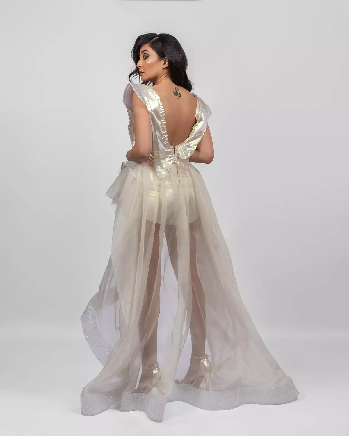 Dreamy Pearl Romper 4