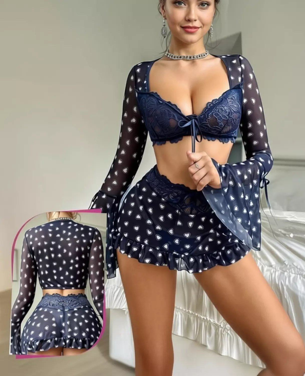 Sweet Hearts Set Lingerie image