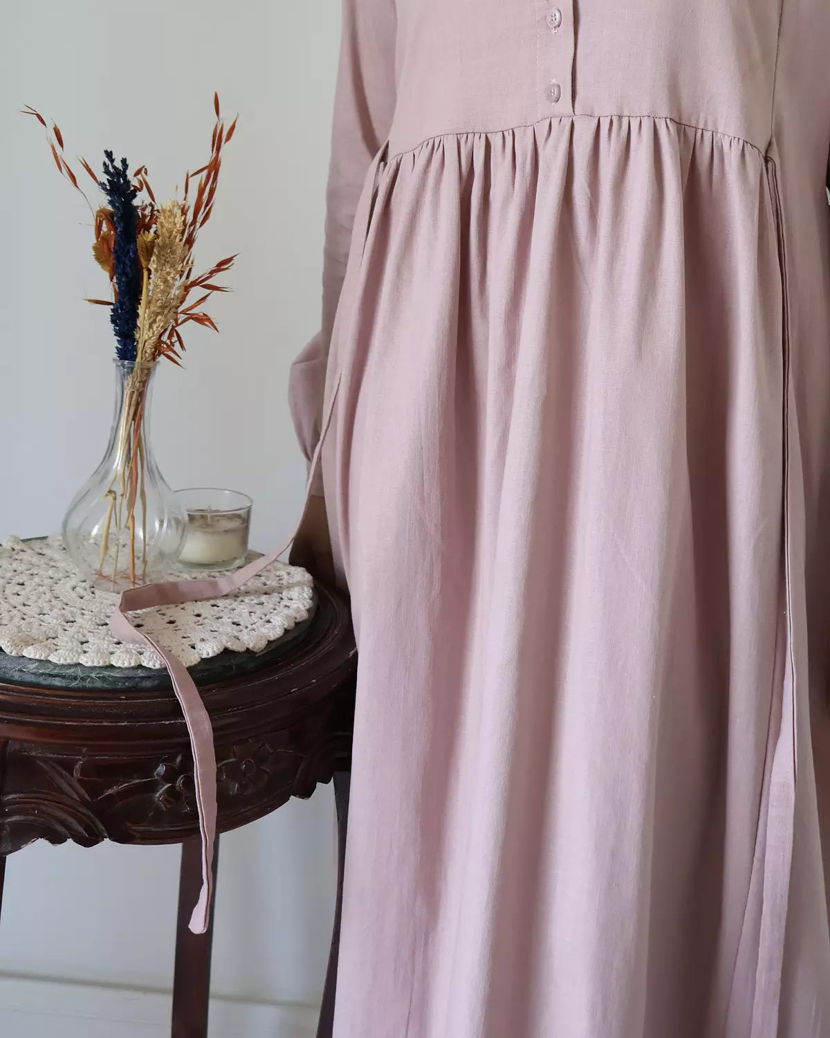 LINEN DRESS 4