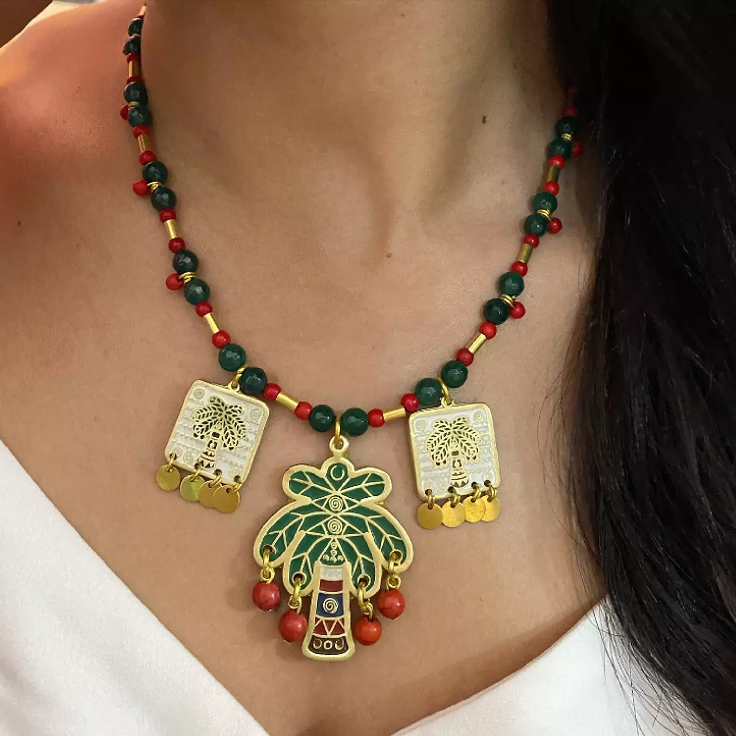 The Palms Necklace hover image