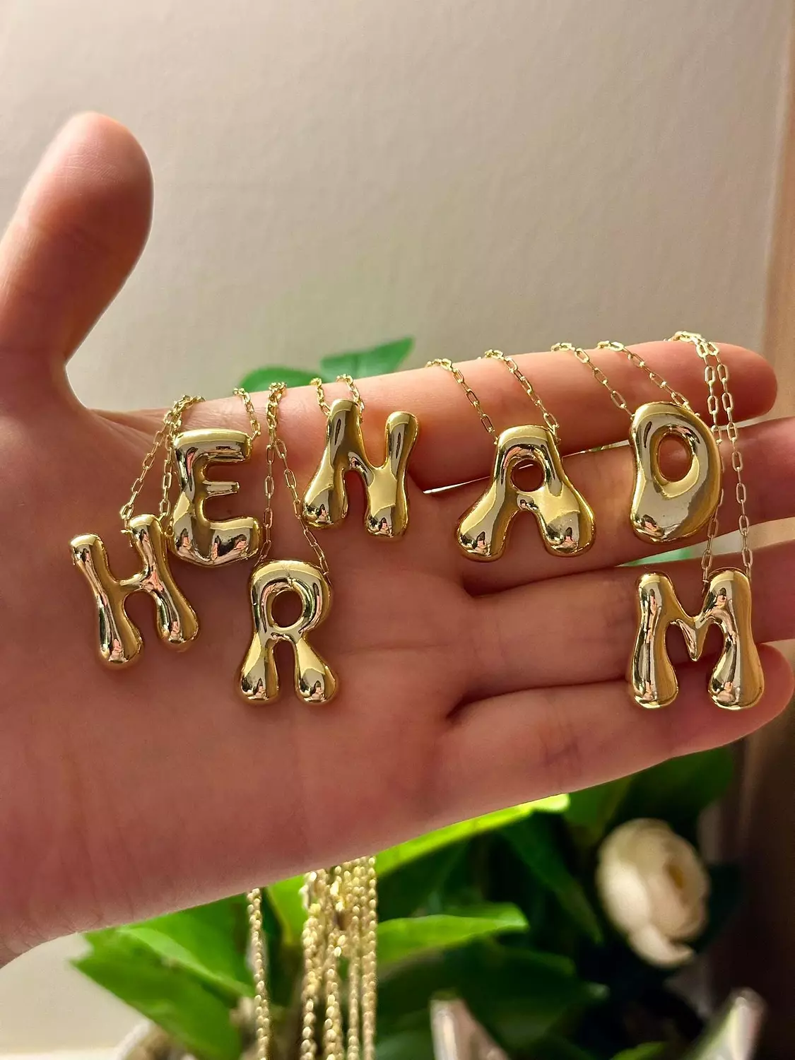 Golden Initials image