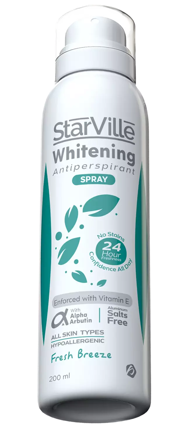 Starville Whitening Antiperspirants Spray Fresh Breeze 200 ml image