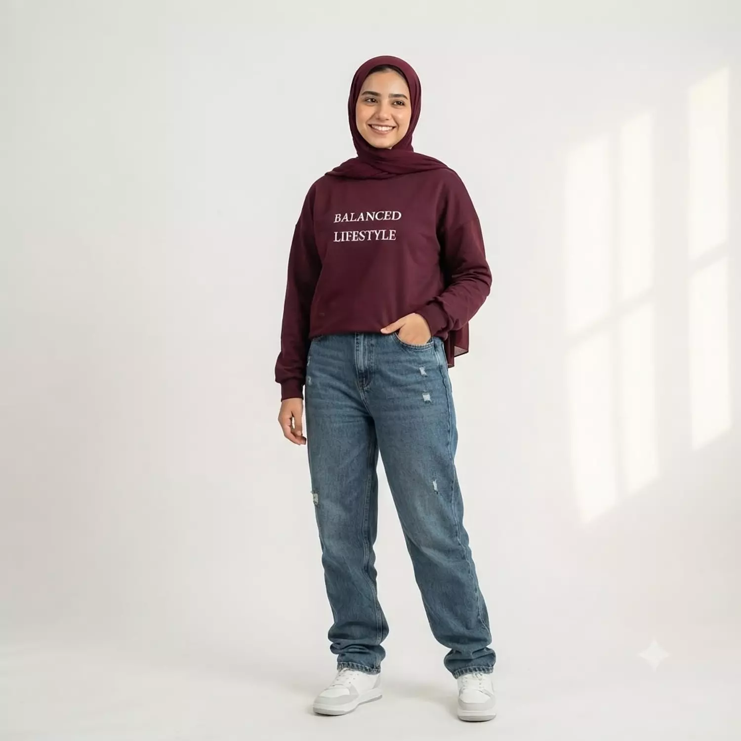 Printed Crewneck Sweatshirt 2