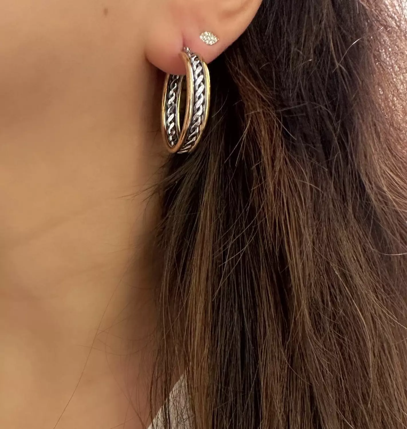 The braided earrings  image