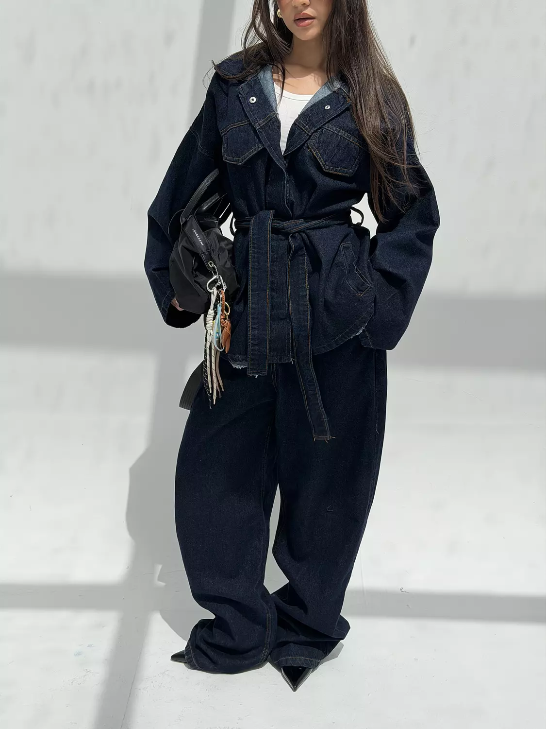 Denim Tie-Waist Set 2