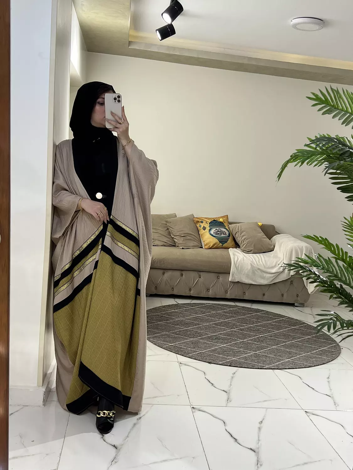 Beige Kaftan 1