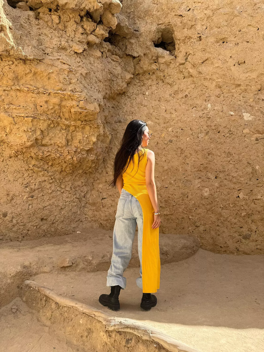 The Side Dip Top - Sunray 2