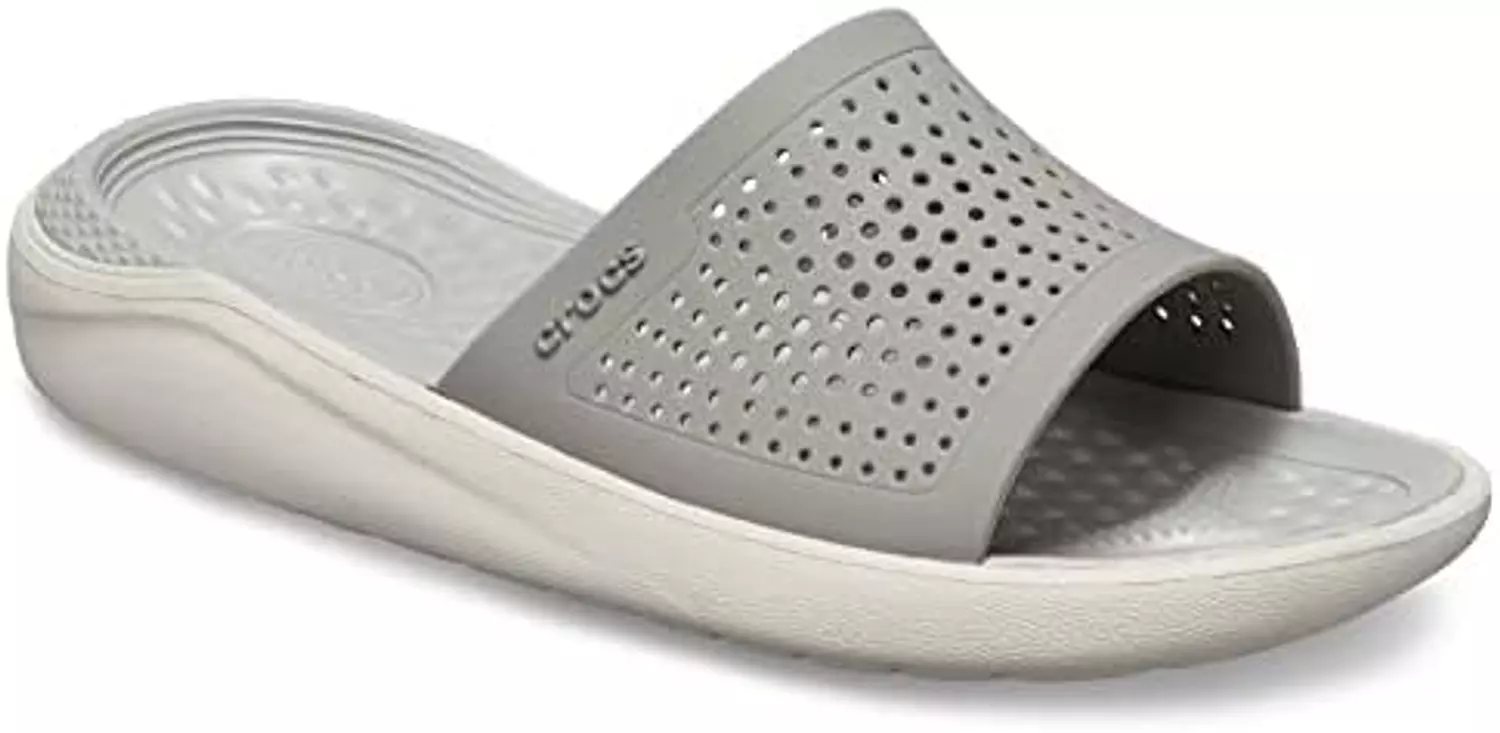 Crocs LiteRide Slide unisex-adult Gray image