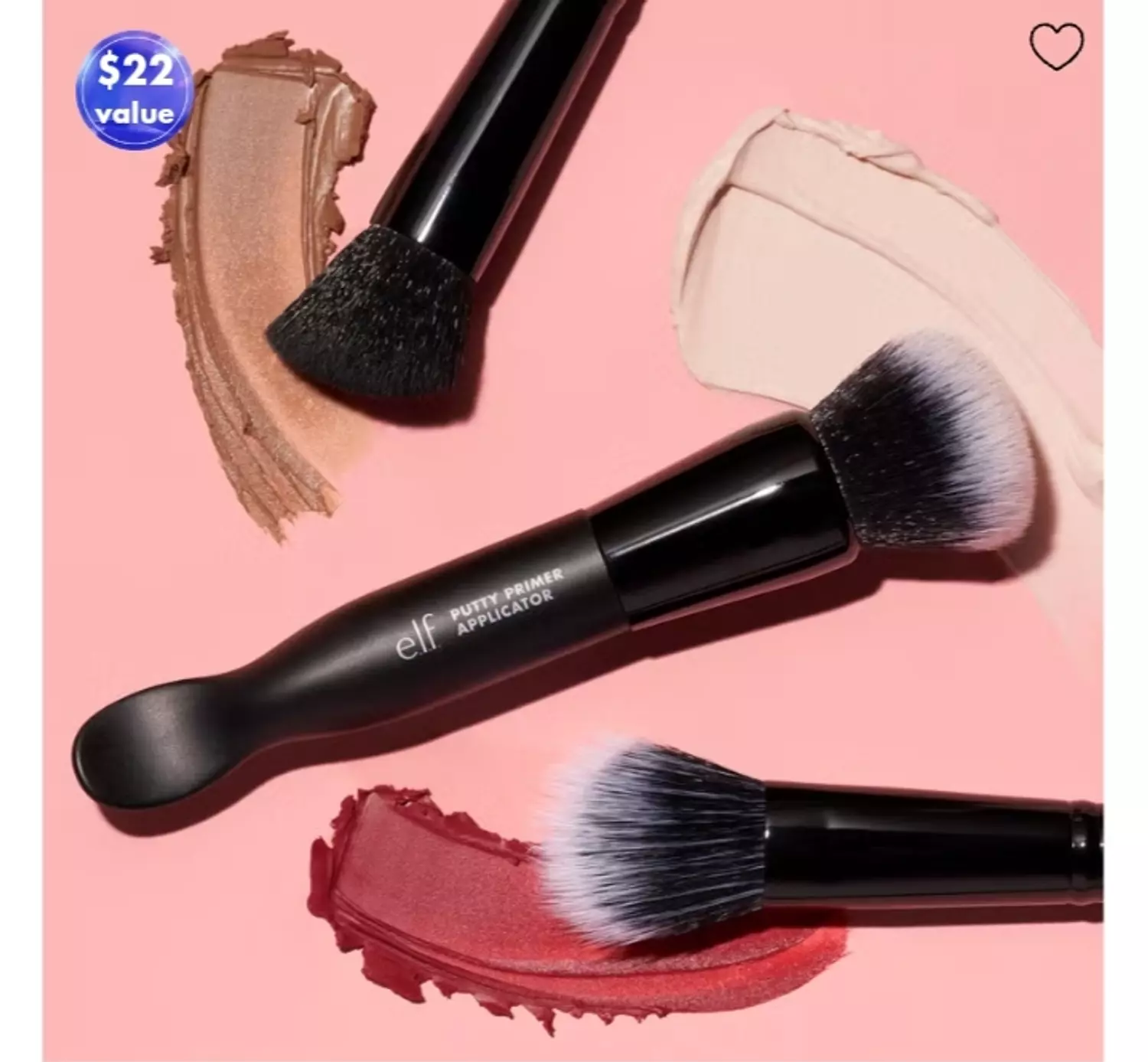 Putty Tools Trio Set of 3 face makeup brushes for putty products 1