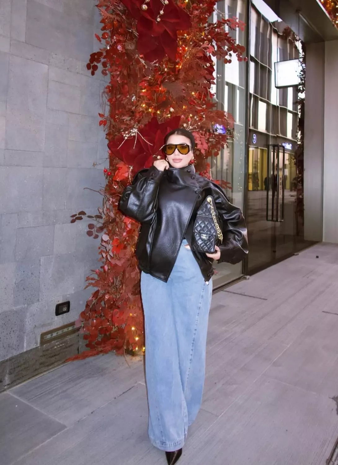 Zara leather jacket  5