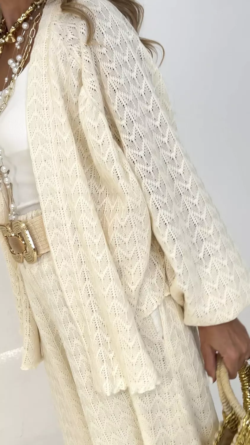Tricot Off White Suit  (546/3 - 246/2) 6