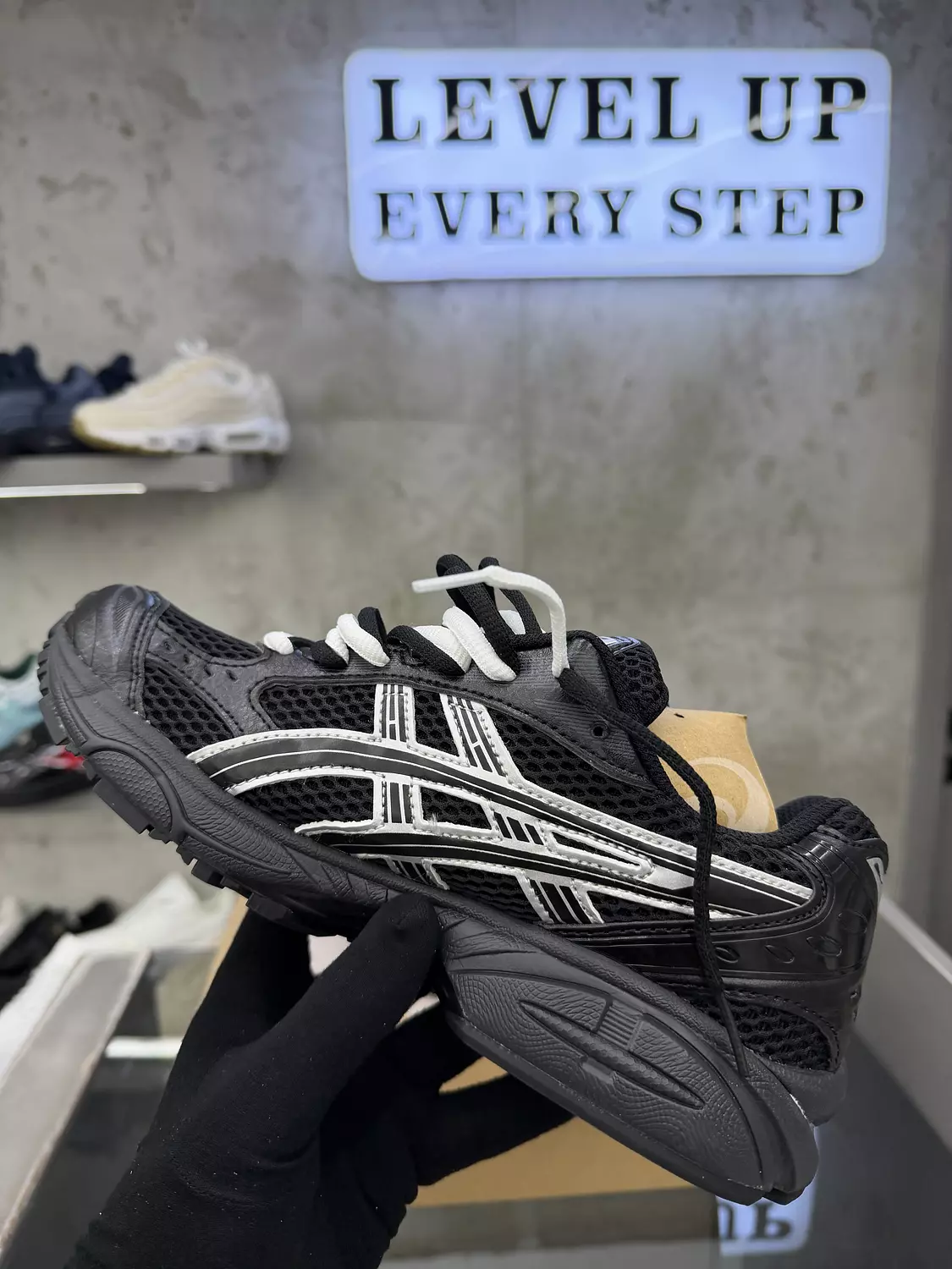 Asics kayano 14 black pure silver  7