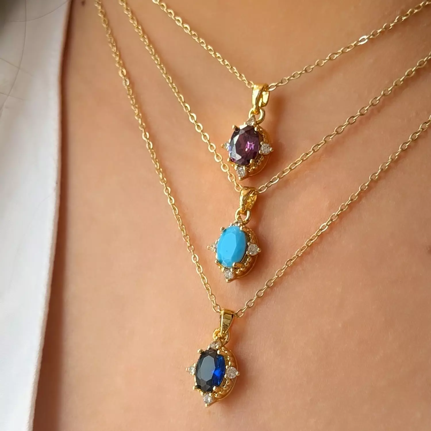 Crystal Pendant Necklaces  image