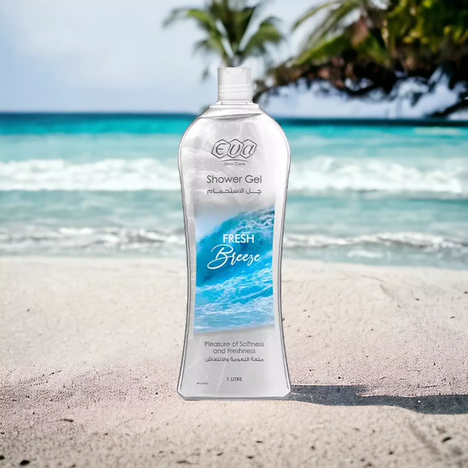 Eva Skin Care Fresh Breeze Shower Gel - 1 Liter image