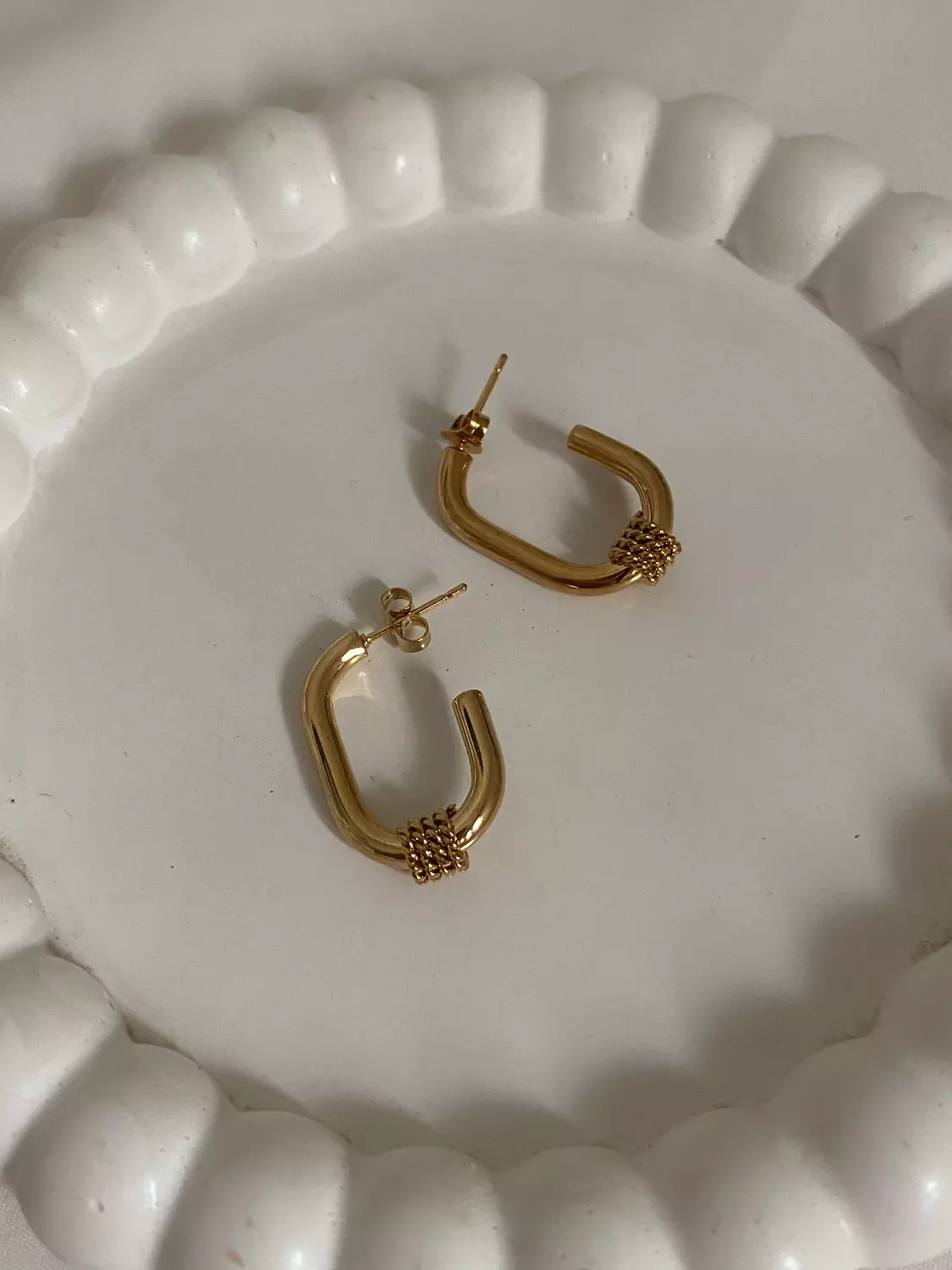 Rectangular Knot Stud image