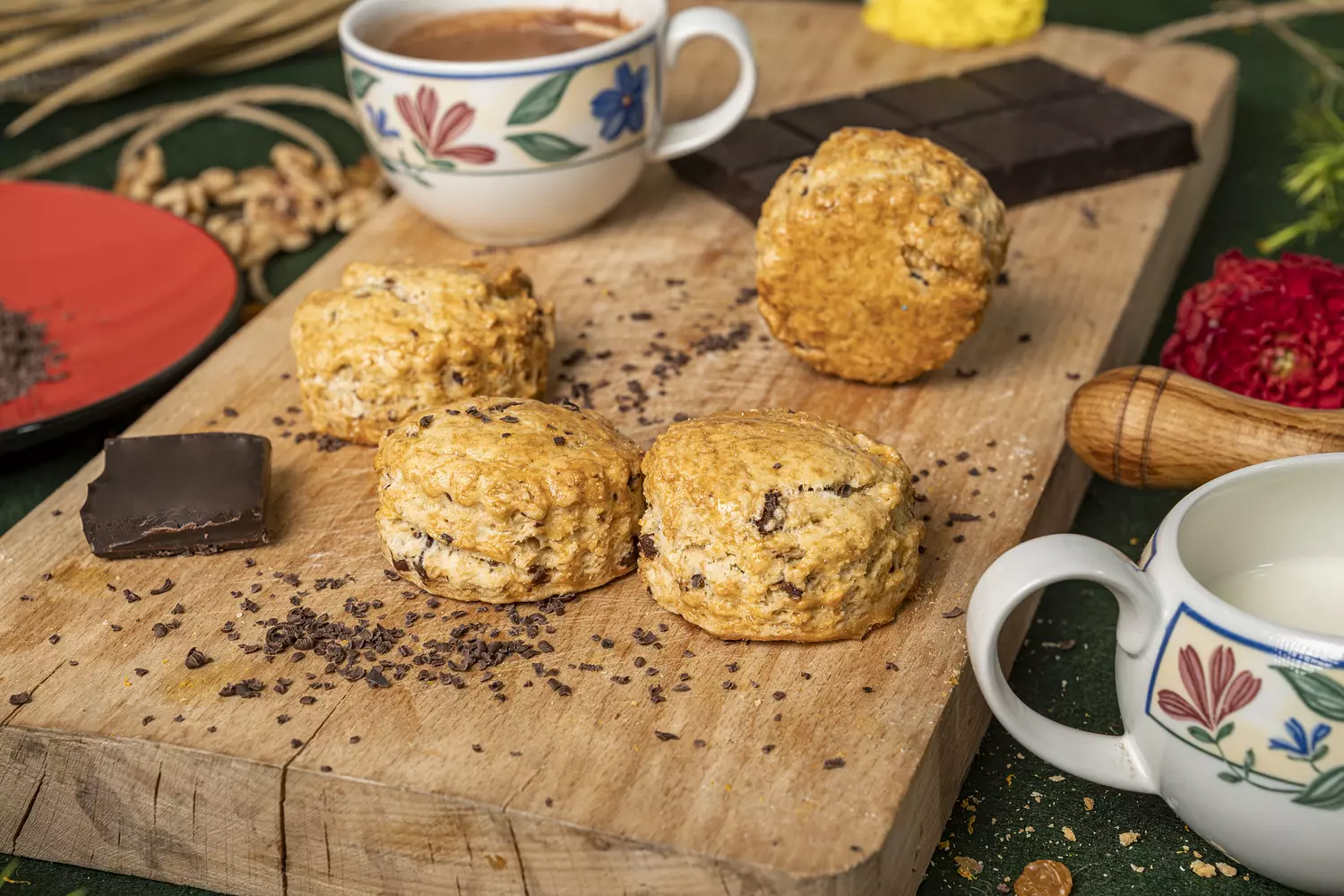 Chocolate Chip Tea Scones image