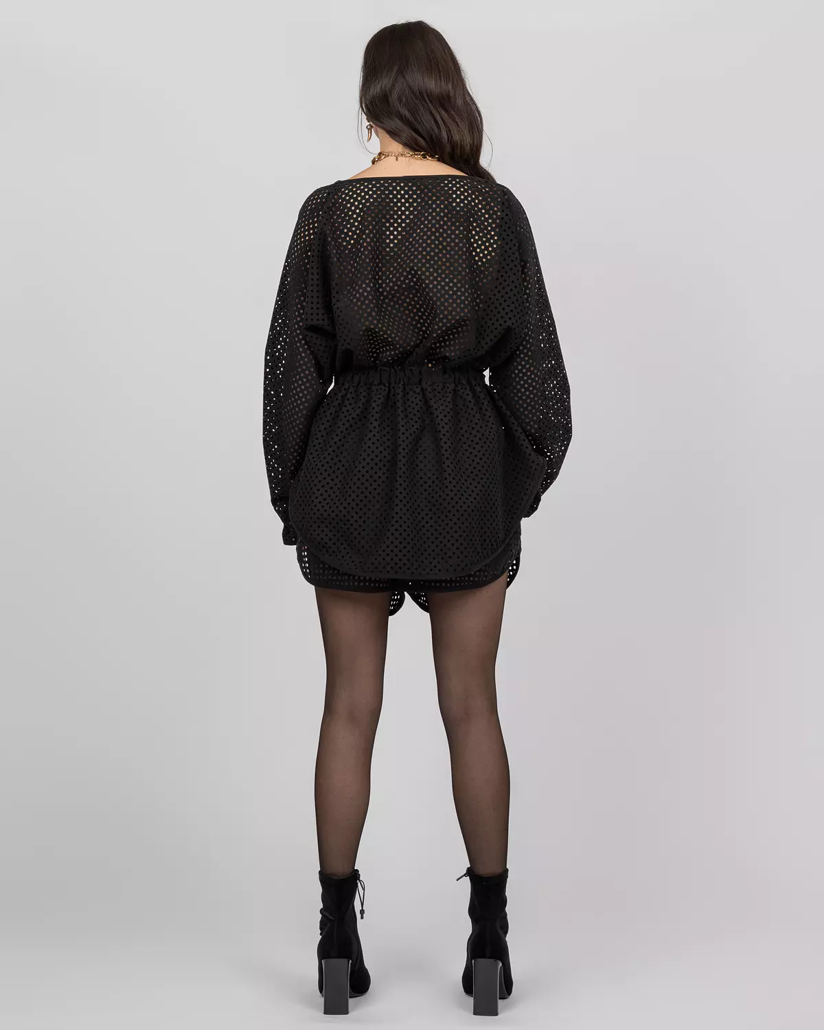 Oversized Top & Balloon Shorts Set 4