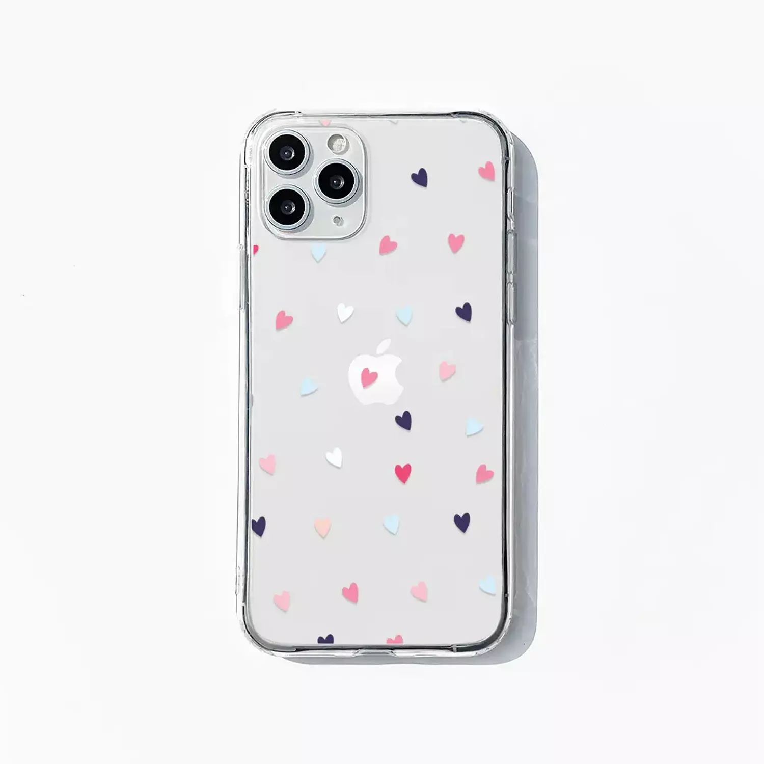 Transparent Hearts Mobile Case  image