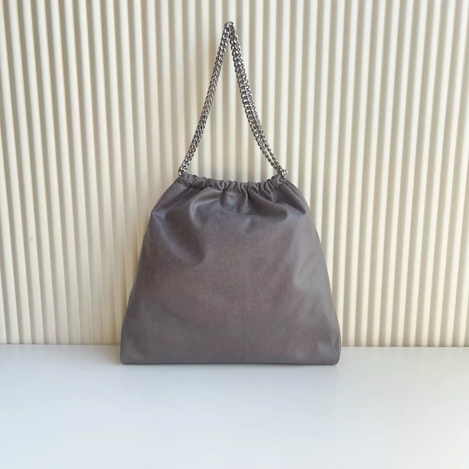 STELLA MCCARTNEY  Falabella Chain Shoulder Bag - grey 2