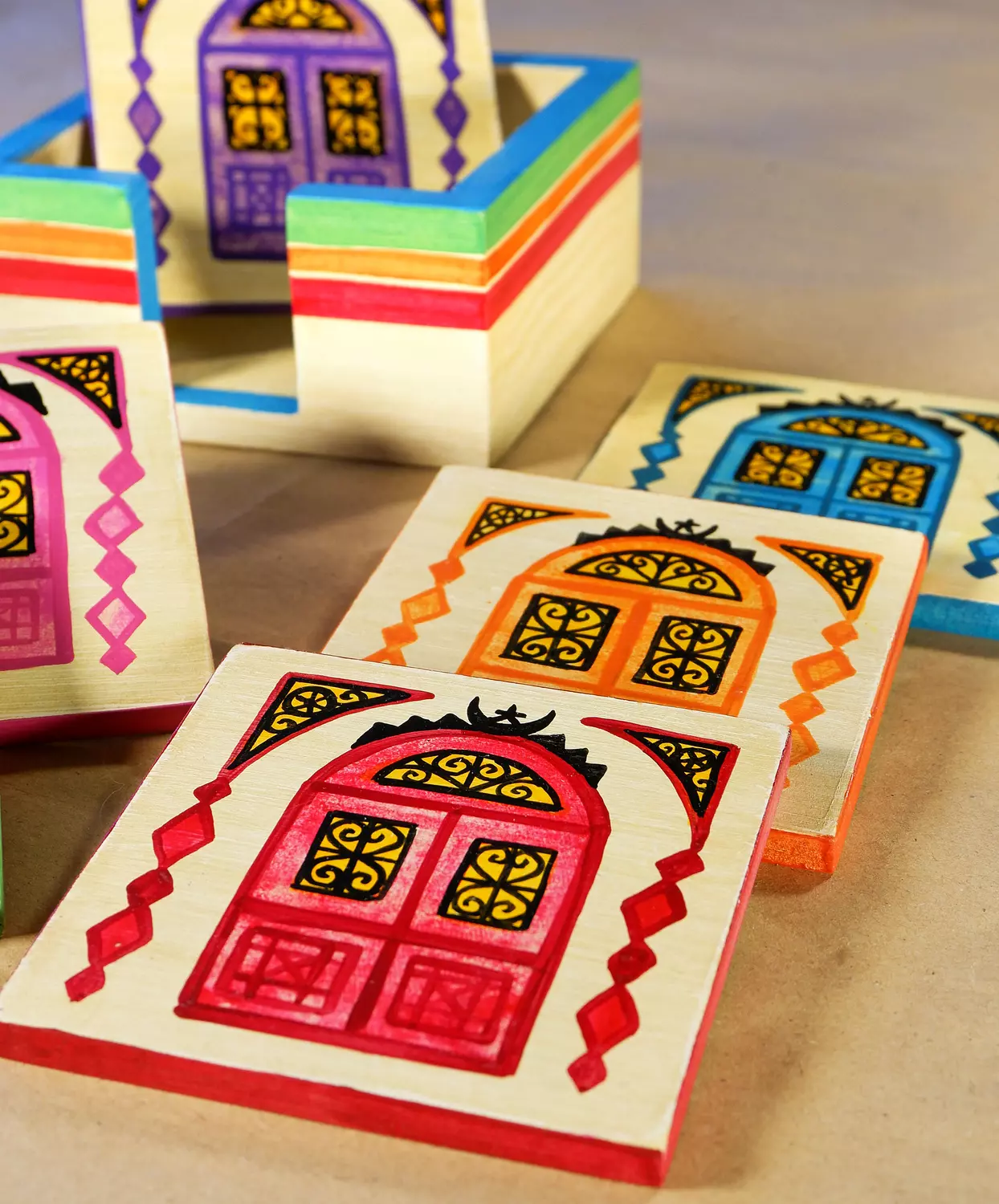 Coaster set - doors 2