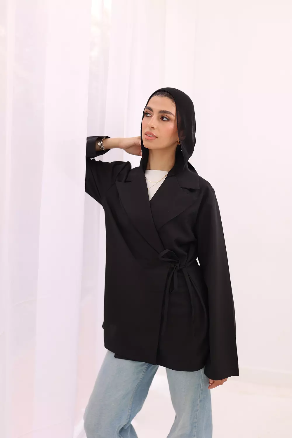 The side tie blazer 4