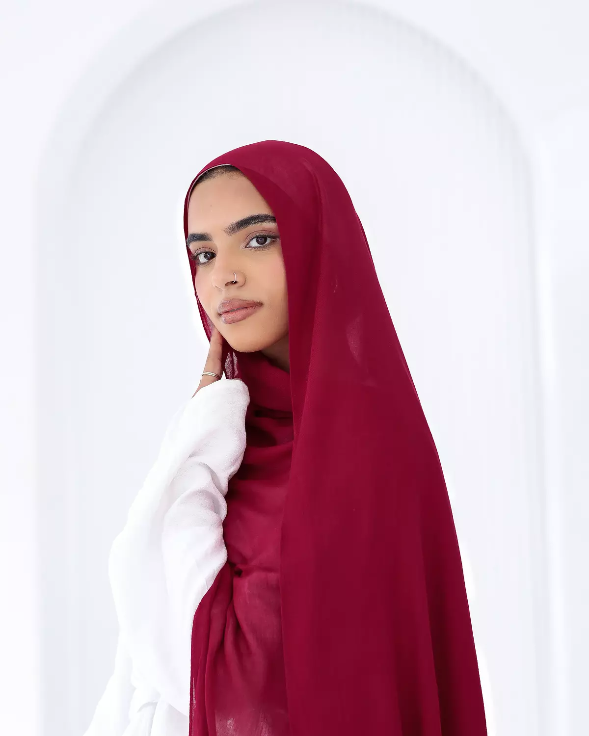 Maroon Linen image