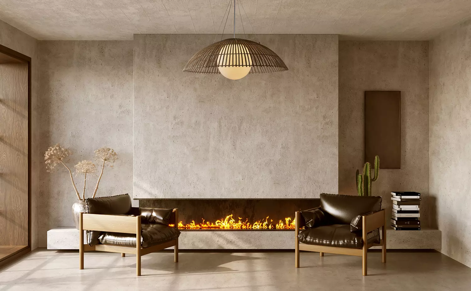Umbrella Ceiling Lamp (90CM) 1