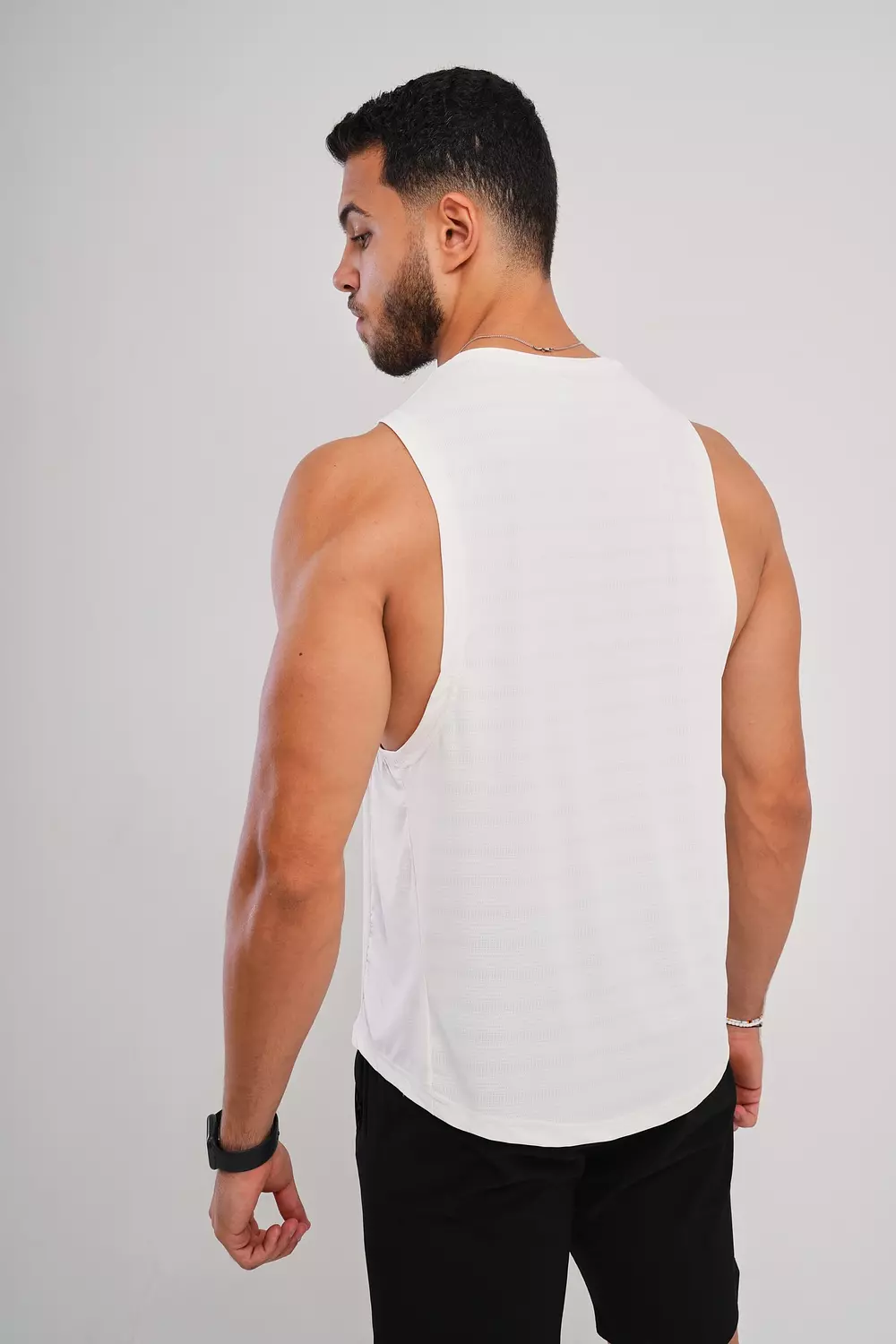 PUMP DROP ARM TANK-WHITE  hover image