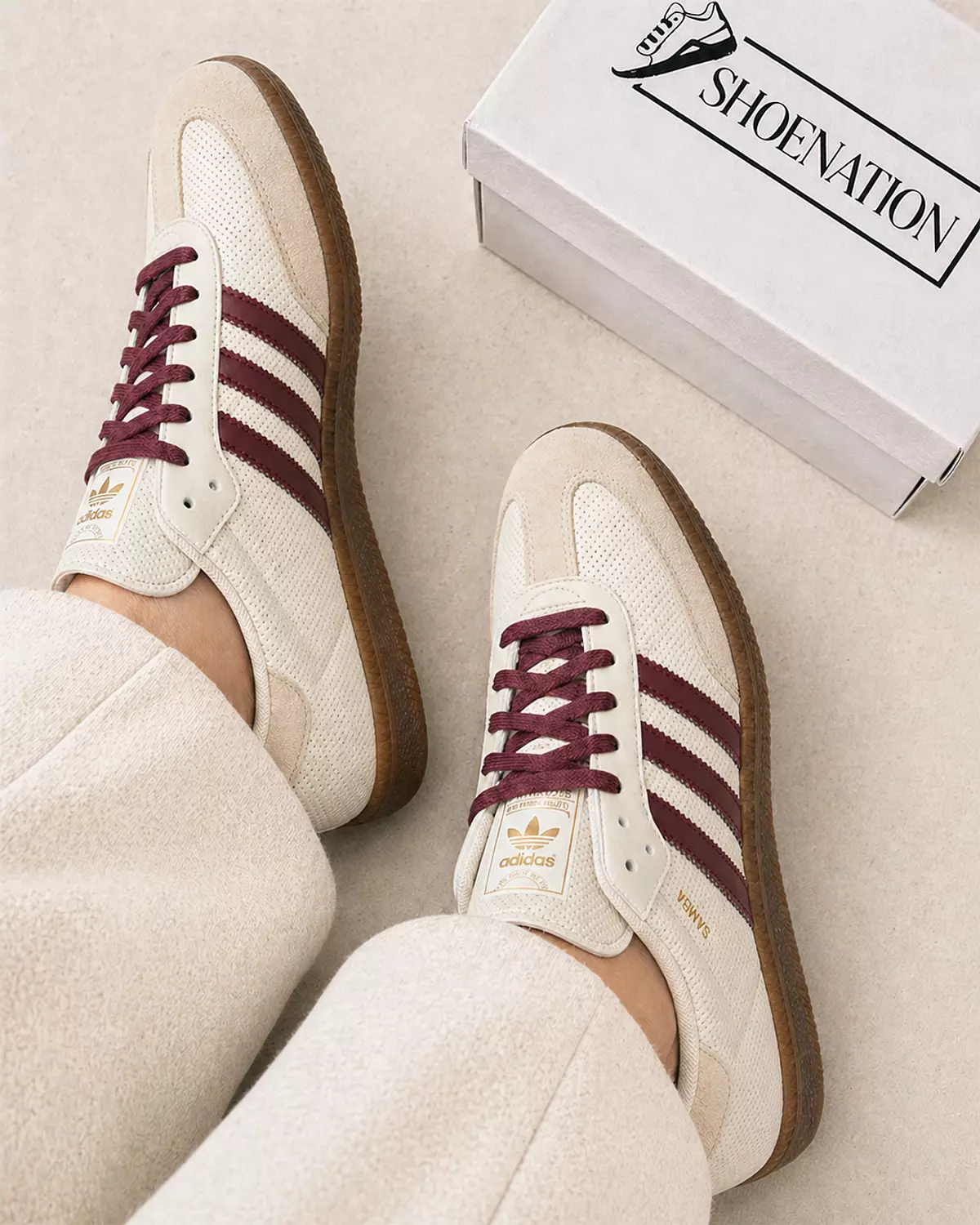 Women’s Samba Shoes – Begie & Maroon 5