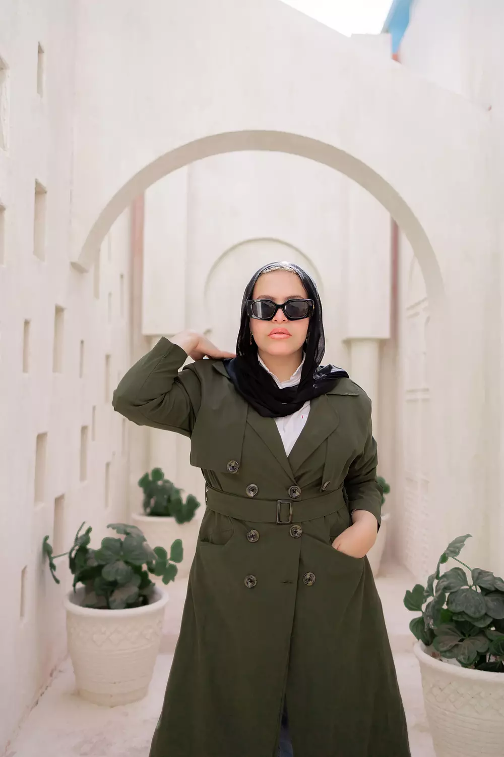 Trench Coat Olive 4