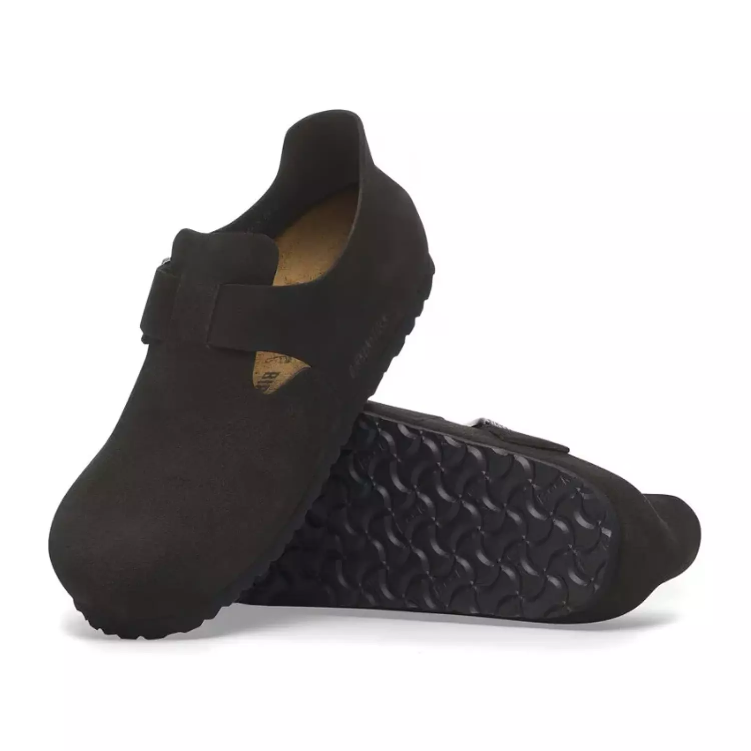 Birkenstock London – Suede Leather Black 3