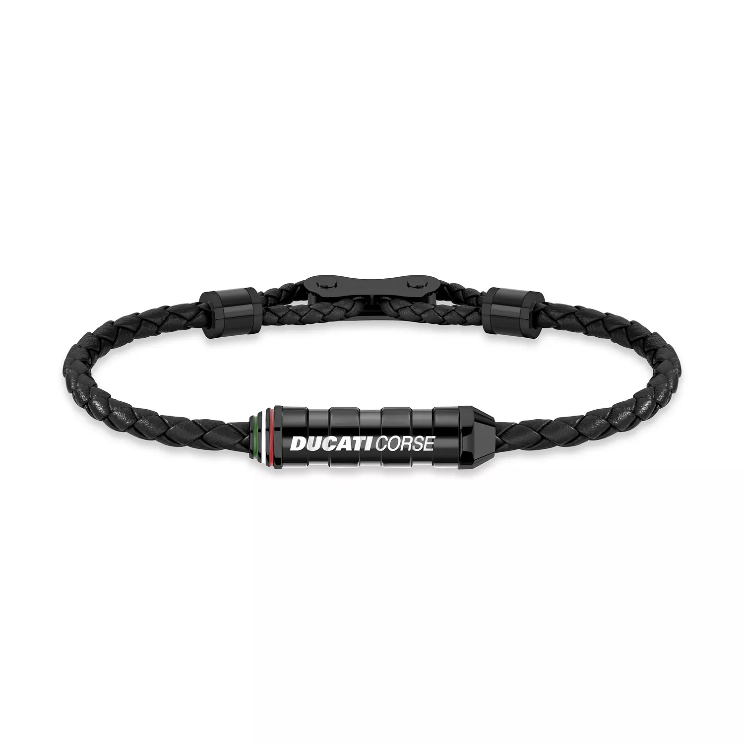 Ducati - DTAGB2137211 - MAGNETE PELLE LEATHER WITH IP GUN BRACELET LARGE image