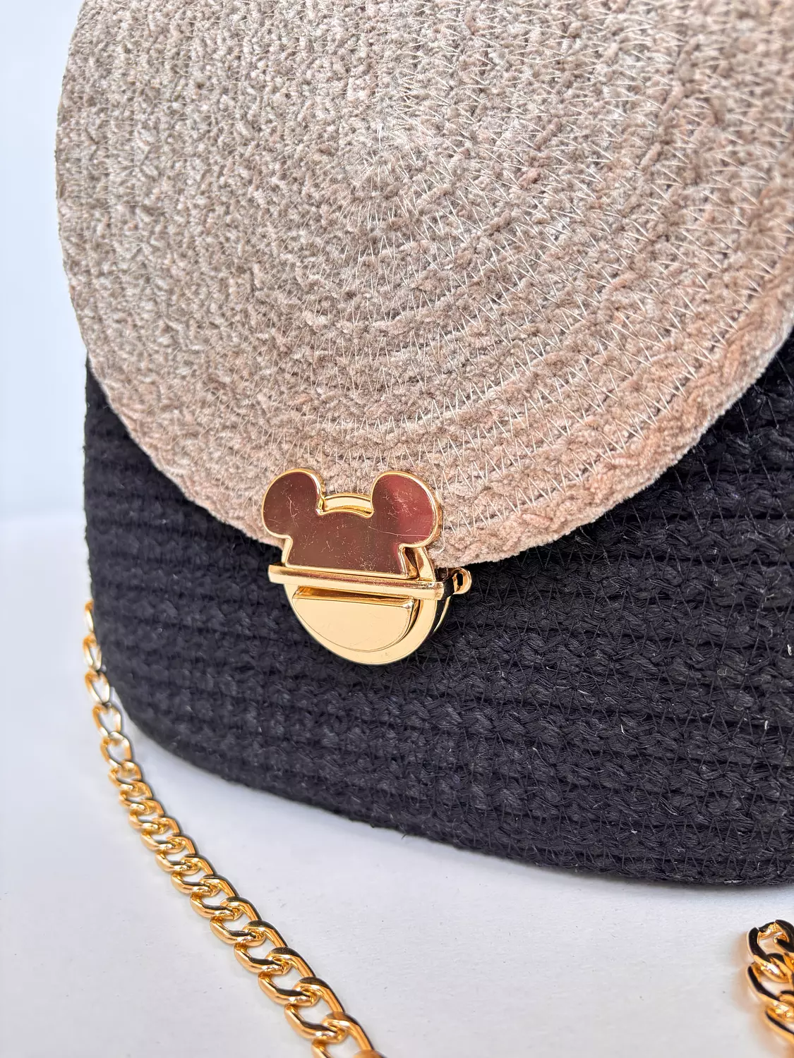 Mickey Mouse Black * Beige 4