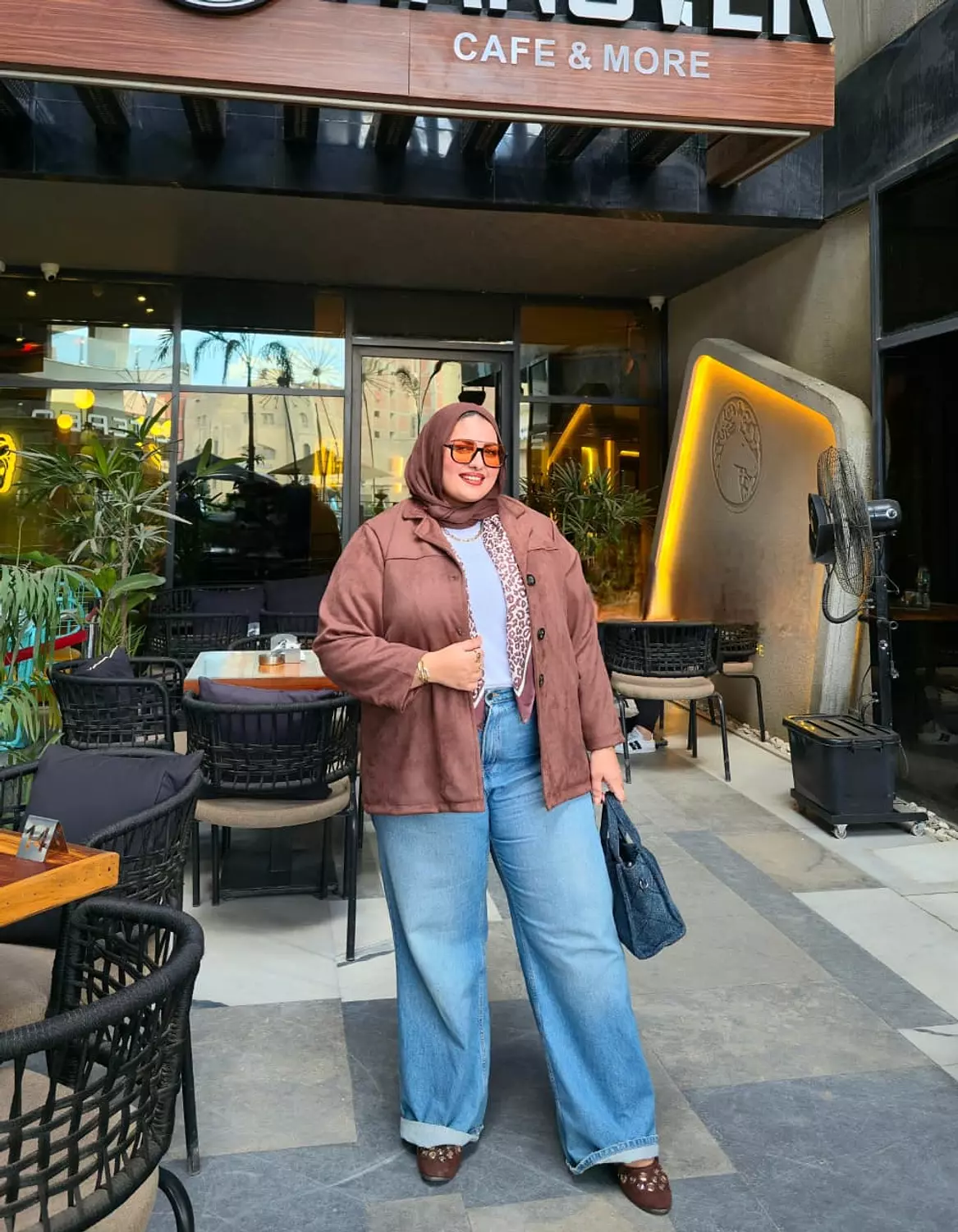 Timeless suede jacket (in brown) hover image