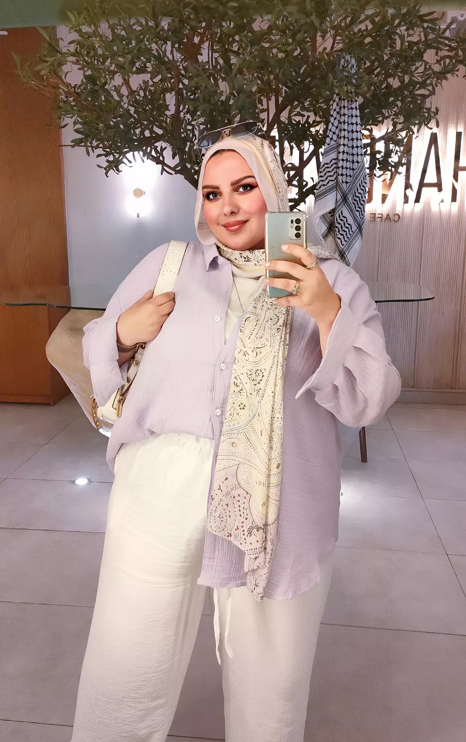 Summer breeze shirt ( in lilac ) 2