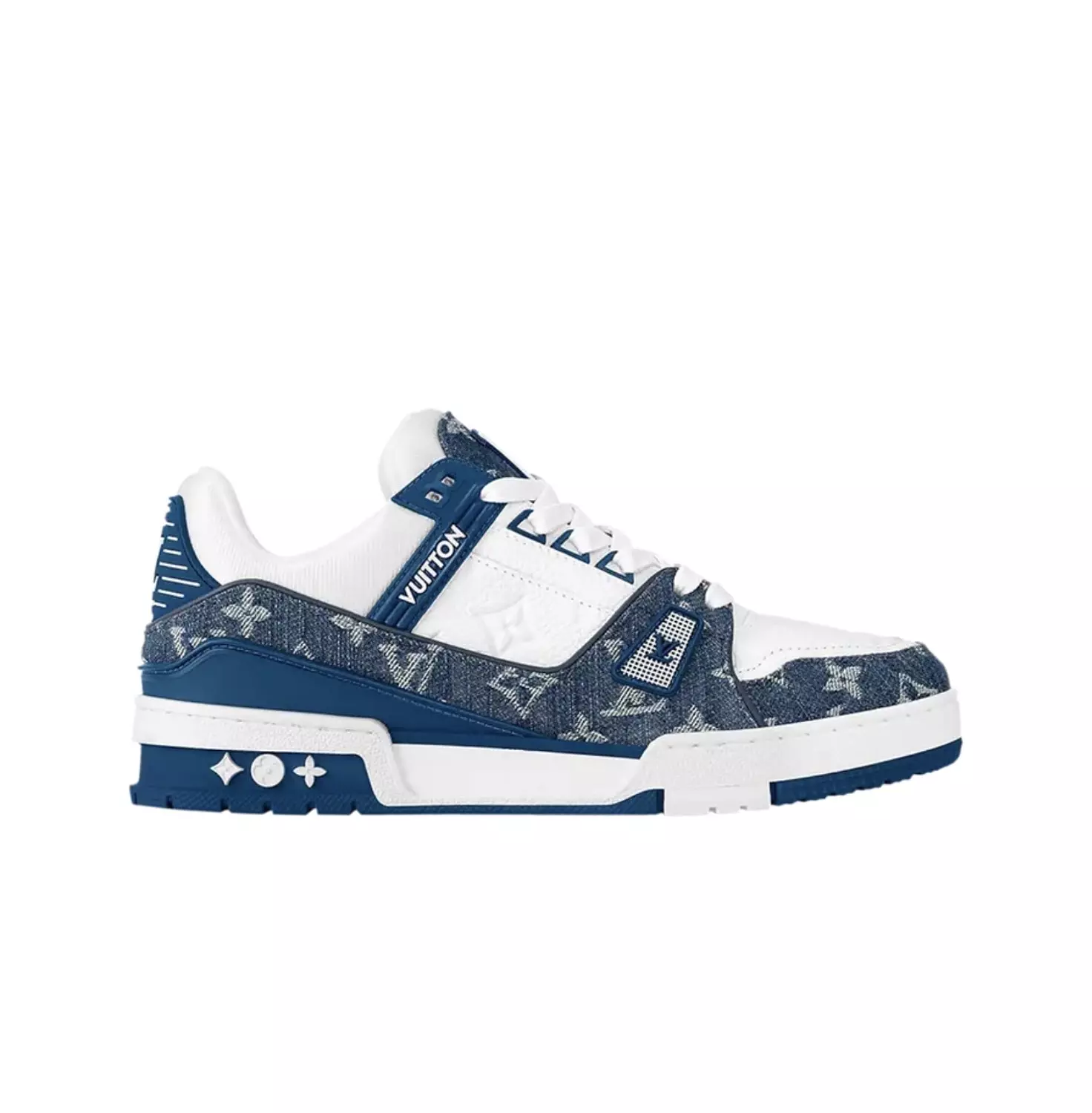 LV Trainer sneaker in Monogram denim image