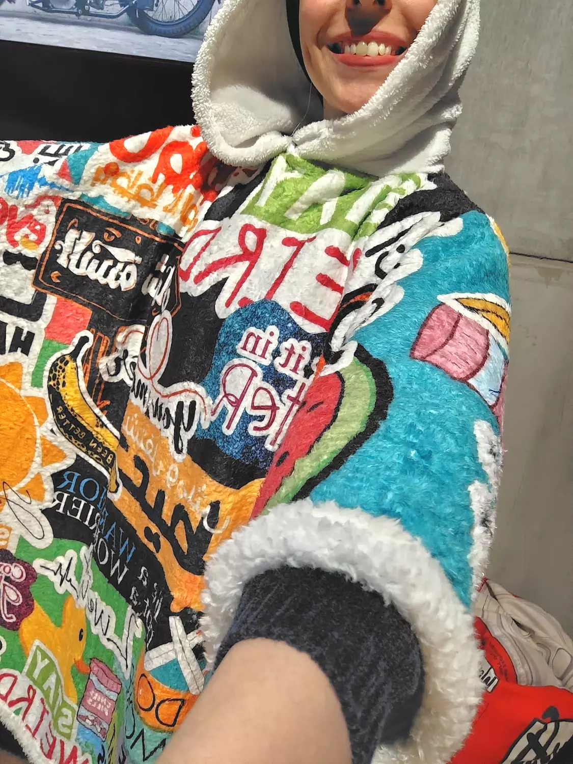 Crazy Quotes Fleece Blanket  image
