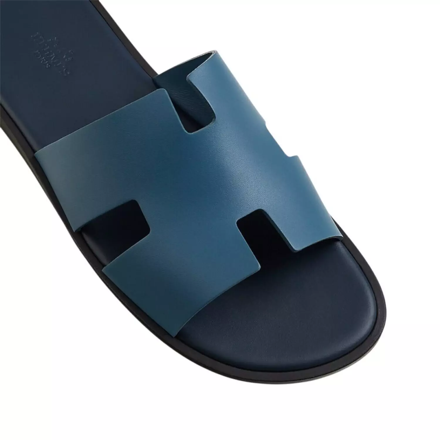Hermes Izmir sandal Bleu Turquin Marine 3
