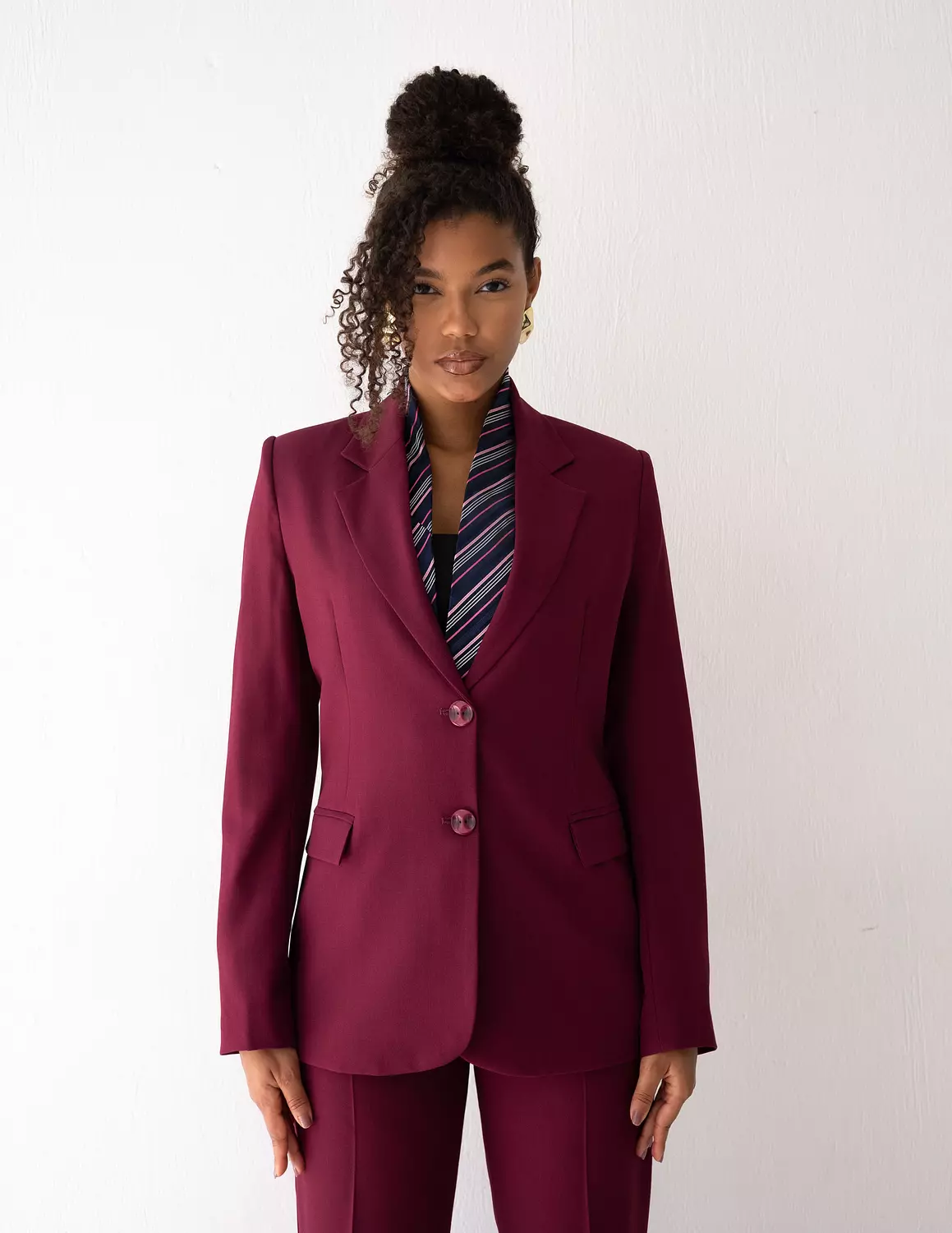 Regal Touch Straight Blazer 5