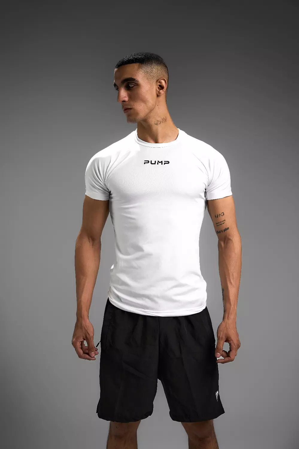 SUPERVILLAIN COMPRESSION TEES-white 4
