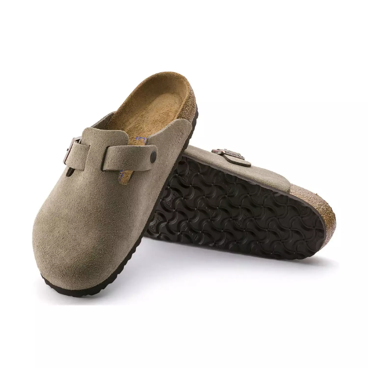 Birkenstock Boston BS Suede Taupe 2