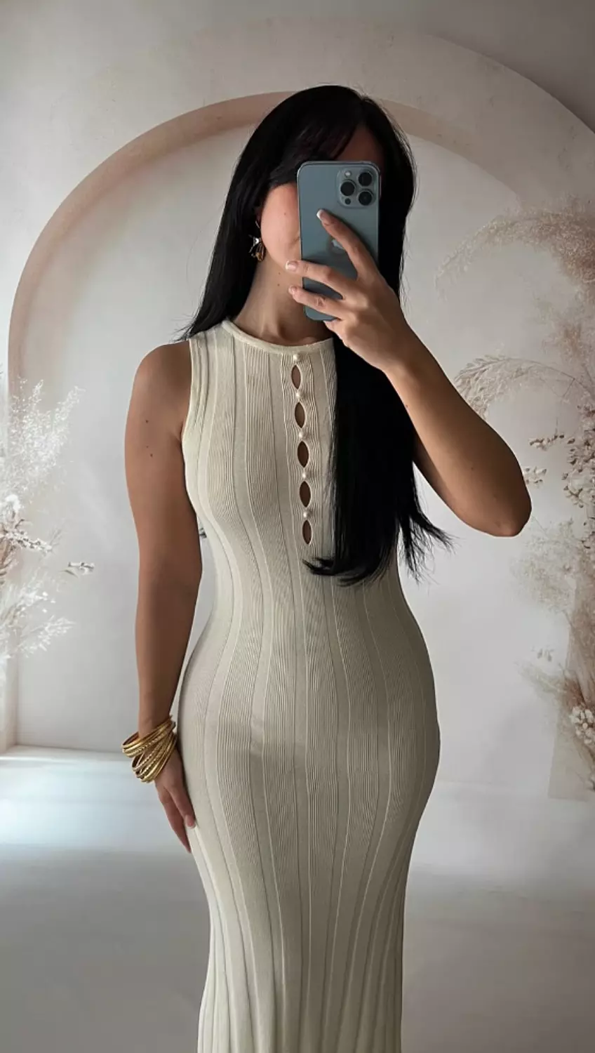 Ella Knitted Dress hover image