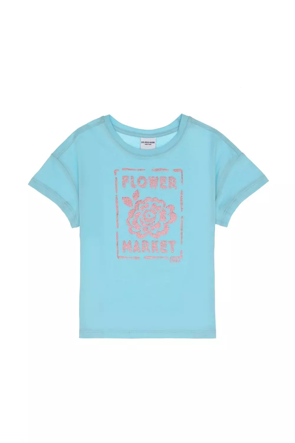 T.shirt U S polo Flower print  hover image