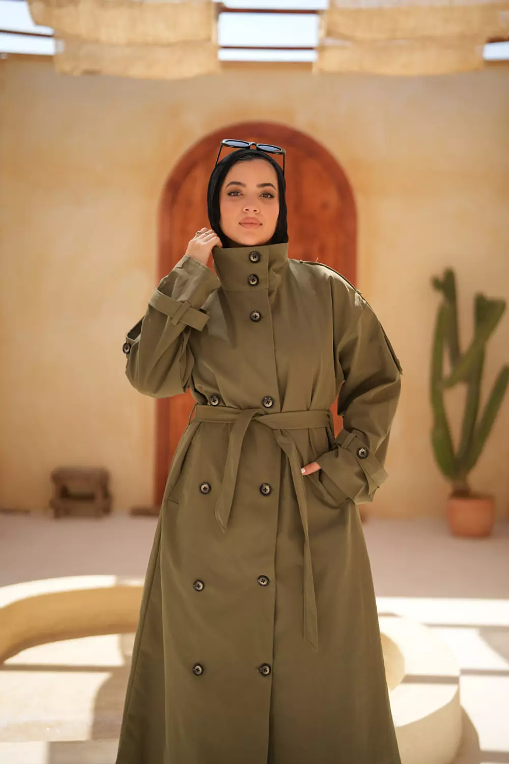 coat gabardine 3 button  2
