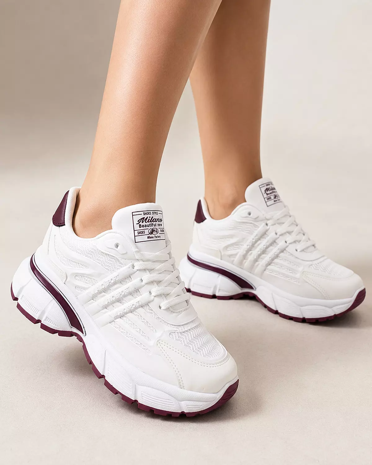 Milano women’s chunky sneakers 2