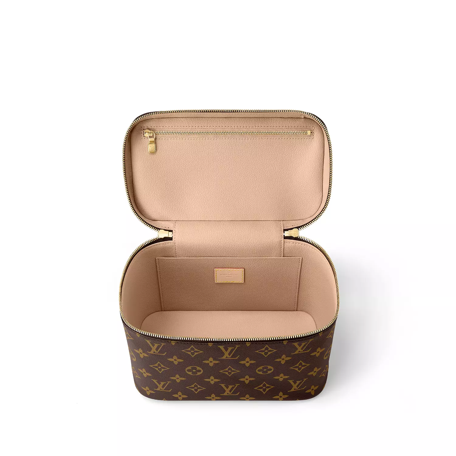 Louis Vuitton Nice BB vanity case crafted in signature Monogram canvas.  hover image
