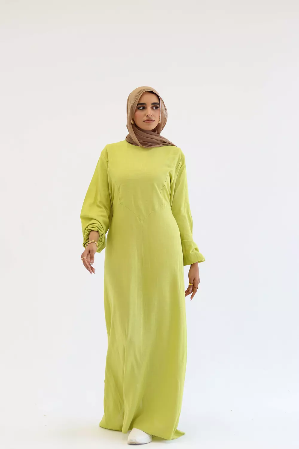 Kiwi Pure Linen Dress  2